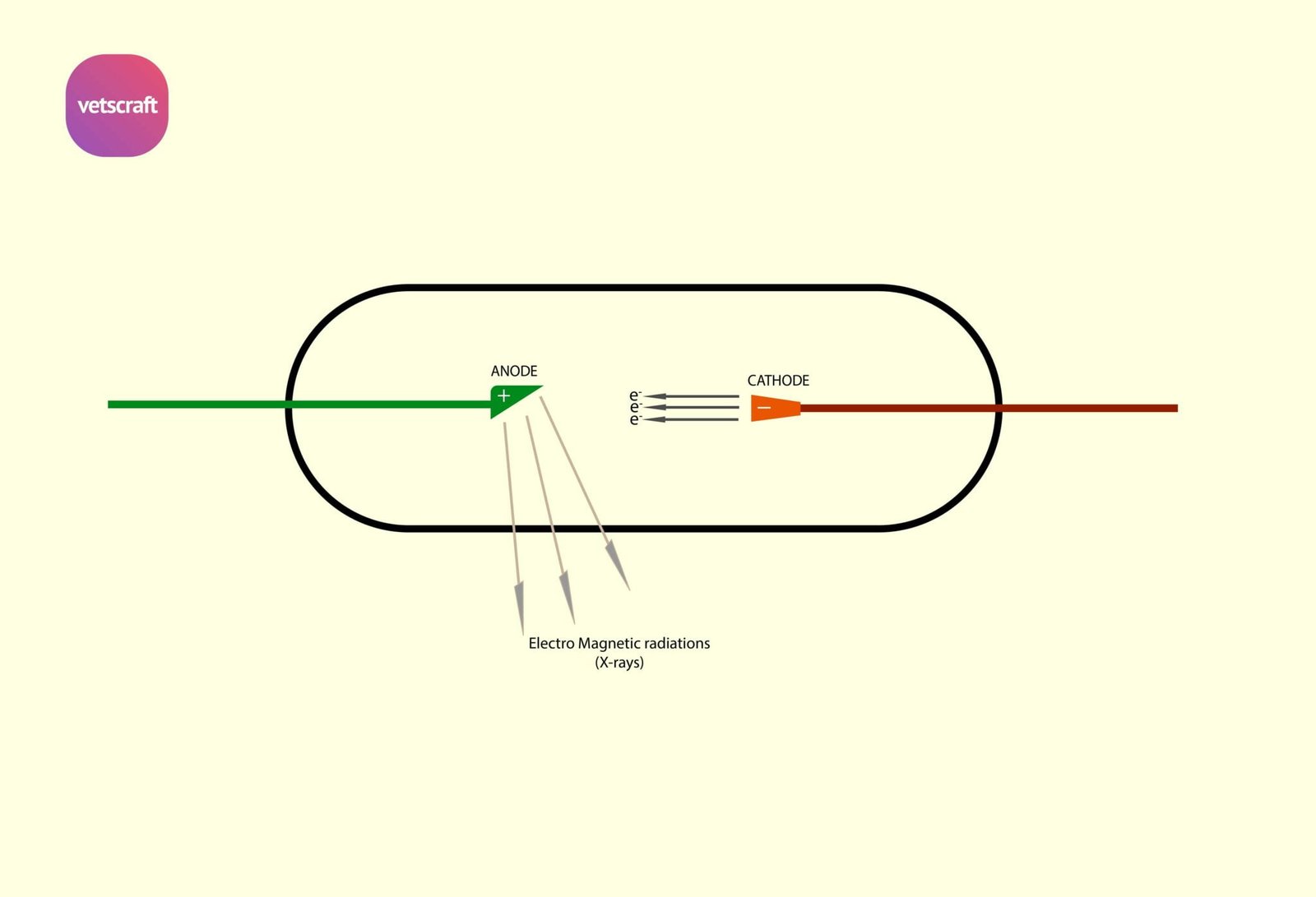 Production Of X Rays Sequence Of Events And Emission